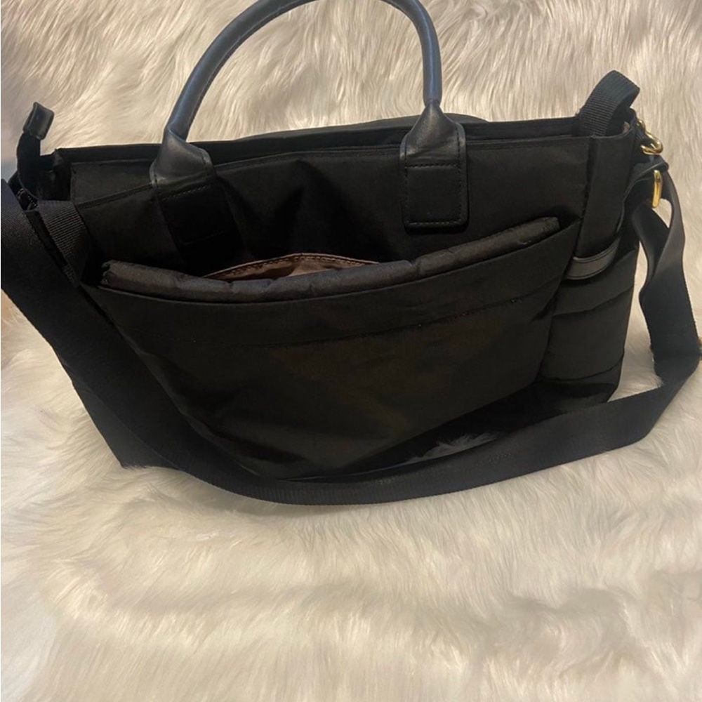 Black Skip Hop Diaper Bag Chelsea Baby Bag Crossbody Shoulder Bag - Picture 6 of 13